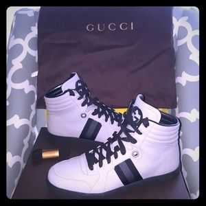 GUCCI.COM EXCLUSIVE!!! Gucci Hi Top Sneaker!